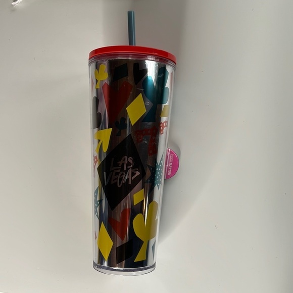 Starbucks Other - Starbucks Las Vegas 24 Fl Oz Cup with Straw NEW!